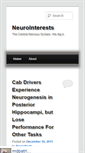Mobile Screenshot of neurointerests.com